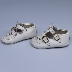 Vintage Leather Baby Shoes
